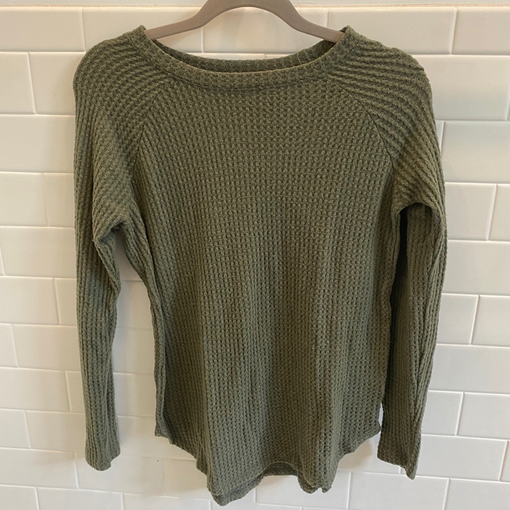 Soft and Sexy Plush Waffle Top